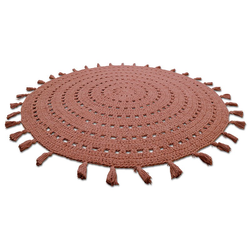Alfombra Algodón Crochet Nila maquillaje - Nanetes